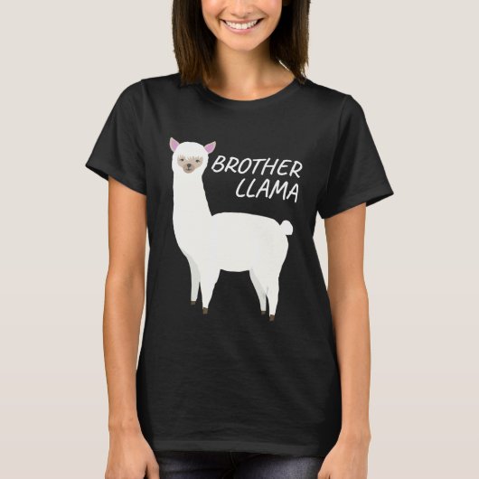 T-shirt Matching Family Llama Brother Llama pour Bro (Devant)