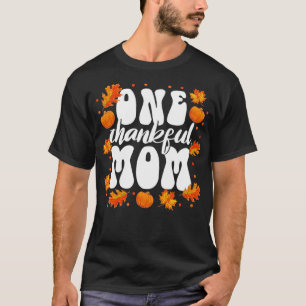 T-shirt Matching Family One Thanksgiving Maman Thanksgivin