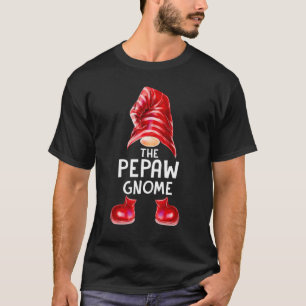 T-shirt Matching Family The Pepaw Gnome Christmas Pj Group