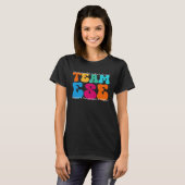 T-shirt Matching First & Last Day Teacher Student Tribe Te (Devant entier)