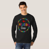 T-shirt Matching Inclusion Crew Enseignant d'éducation spé (Devant entier)