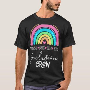 T-shirt Matching Inclusion Crew Enseignant d'éducation spé