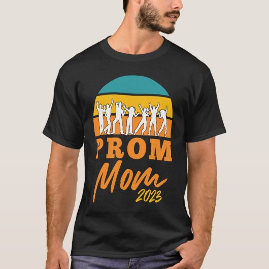 T-shirt Matching Prom Moms 2023 School Dance Chaperone Pro (Devant)