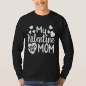 T-shirt Matching Valentines Days For Mother and Son Mom Is (Devant)