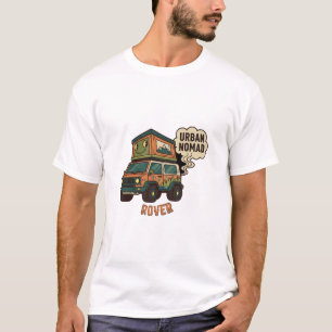 T-shirt Matériel de camping en voiture pour l'aventure en