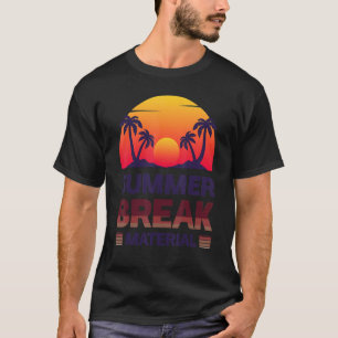 T-shirt Matériel de congé d'été