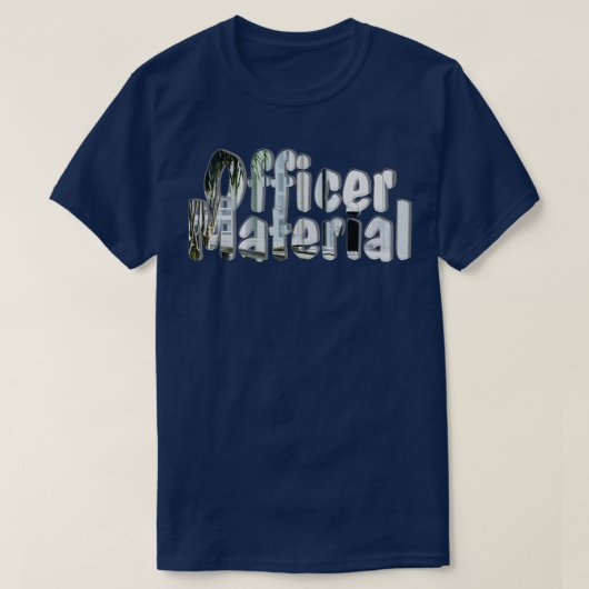 T-shirt Matériel de l'officier (Design devant)