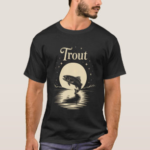 T-shirt Matériel de pêche à la mouche pour truite Costume