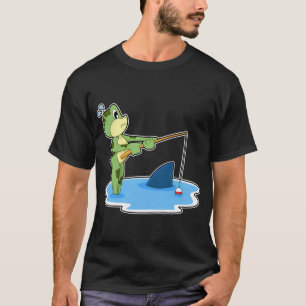 T-shirt Matériel de pêche drôle pour hommes Fih Funny Fish
