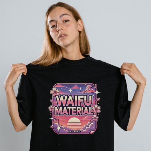 T-shirt Matériel Waifu"