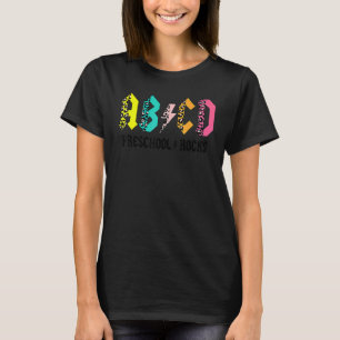 T-shirt Maternelle Abcd Déchire Rentrée Scolaire Enseignan