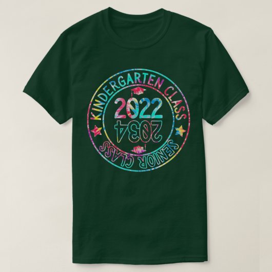 T-shirt Maternelle Classe 2022 Senior 2034 Future Classe G (Design devant)