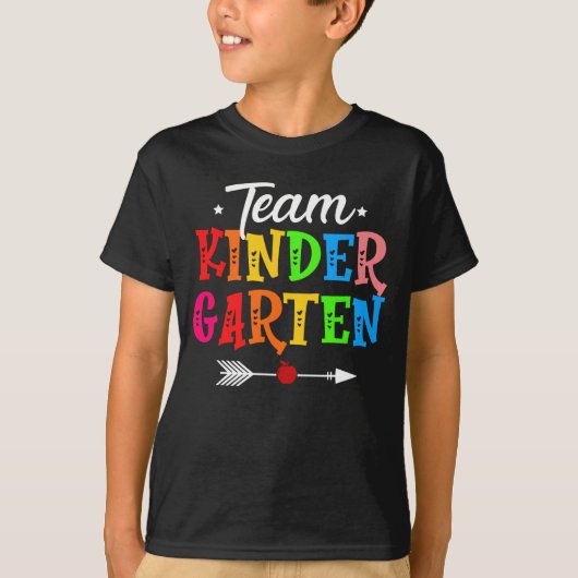 T-shirt maternelle de l'équipe (Devant)