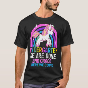 T-shirt maternelle Nous sommes fait 2e année Unicorn Gradu