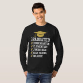 T-shirt Maternelle Primaire Secondaire Secondaire Secondai (Devant entier)