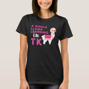 T-shirt Maternelle Transitoire TK Lama Apprentissage