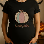 T-shirt Maternité Bump Citrouille Grossesse Halloween