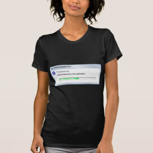 T-shirt Maternité en cours de téléchargement de bébé