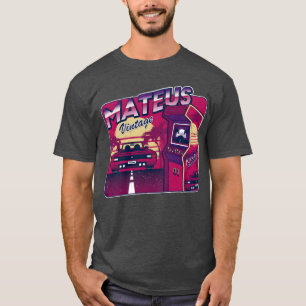 T-shirt Mateus Personnalisé Vintage Gamer 80s 90s