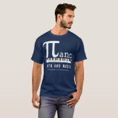 T-shirt Math and Music Inspired Design (Devant entier)