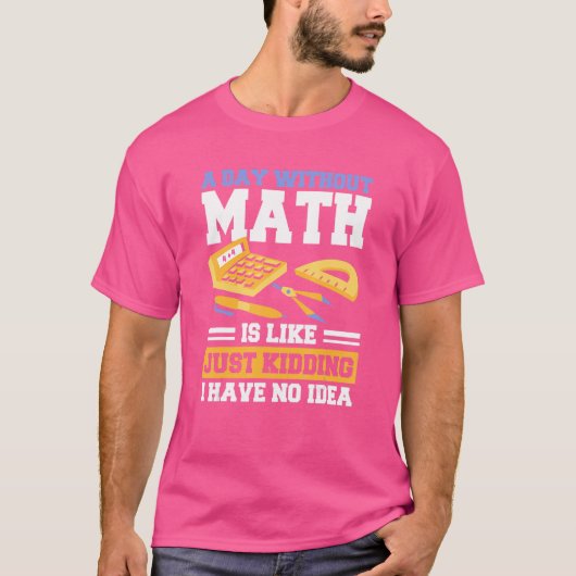 T-shirt Math Appareils Pour Math Mathématiques Geek (Devant)