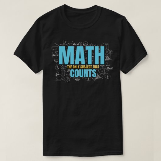 T-shirt Math Cadeau Lycée Collège Math Day (Design devant)