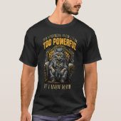 T-shirt Math Chat Feline Mob Boss Mathématiques Et Algebra (Devant)