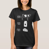 T-shirt Math Cheese (Devant)