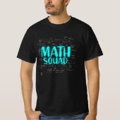 T-shirt Math Chemise Math Escouade Cadeaux (Devant)