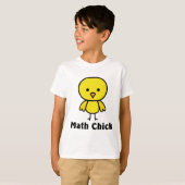 T-shirt Math Chick (Devant entier)