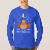 T-shirt Math Chicken Gag Funny Mathemachickicken Enseignan (Devant)