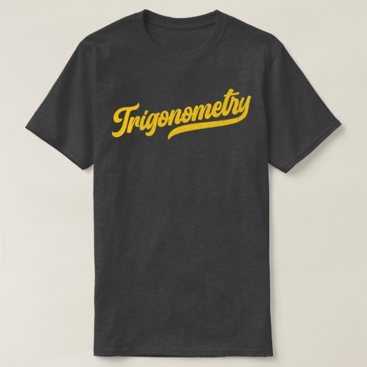 T-shirt Math Cool de trigonométrie (Design devant)