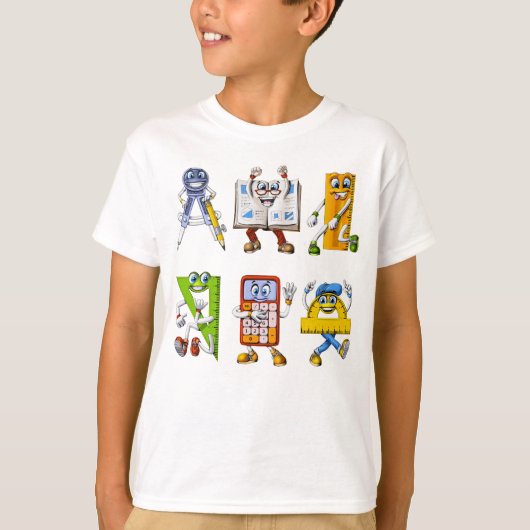 T-shirt Math drôle (Devant)