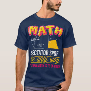 T-shirt Math drôle professeur apprendre maths hommes femme