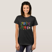 T-shirt Math Enseignant Informatique Mathématiques Mathéma (Devant entier)