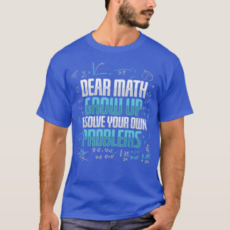 T-shirt Math Enseignant Joke Design pour un mathématicien 