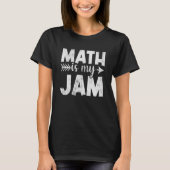 T-shirt Math Enseignant Math Ma confiture (Devant)
