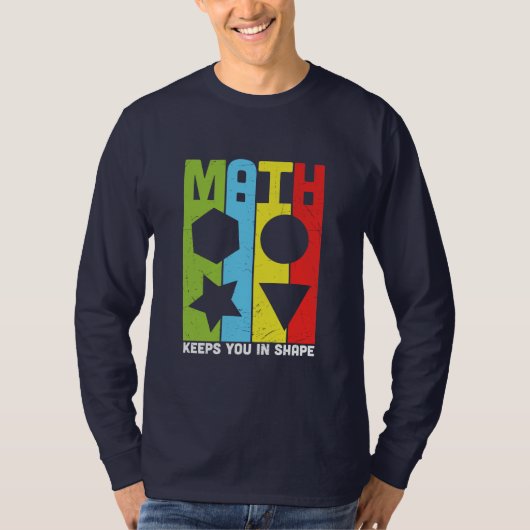 T-shirt Math Enseignant Math Math vous maintient dans la f (Devant)