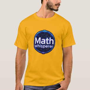 T-shirt Math Enseignant Math Whisperer