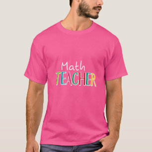 T-shirt Math Enseignant Mathématicien Algebra Calculus Tri