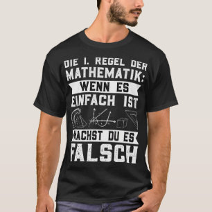 T-shirt Math enseignant mathématicien cadeau tina martin n