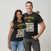T-shirt Math est galop cheval course (Unisexe)
