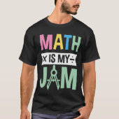 T-shirt Math est ma confiture (Devant)