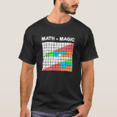 T-shirt Math est Magic Magic Triangle Puzzle (Devant)