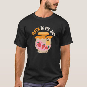 T-shirt Math Est Mon Jam Mathématiques Enseignant Nerd Étu