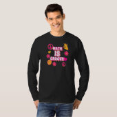 T-shirt Math Est Super Mignonne Professeur Rétro Math (Devant entier)