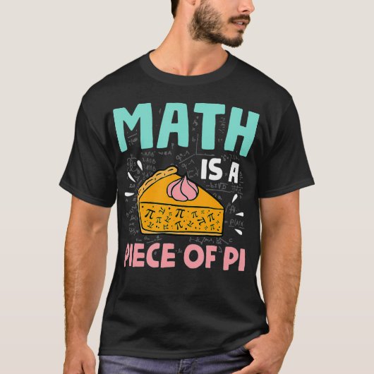 T-shirt Math est un morceau de Pie Pi Day & Math Lover cad (Devant)