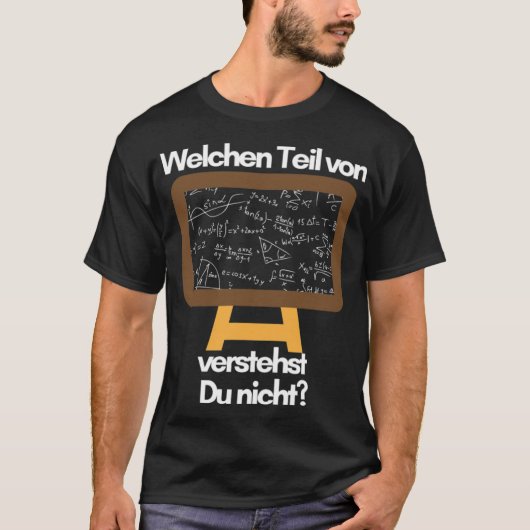 T-shirt Math Expliqué Dans Scolaire cheval arabe (Devant)