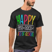 T-shirt Math Formula 100 Jours De L'École Chemise Math Ens (Devant)