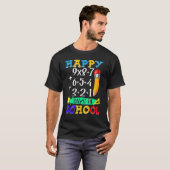 T-shirt Math Formula 100 Jours De L'École Enseignant Garço (Devant entier)